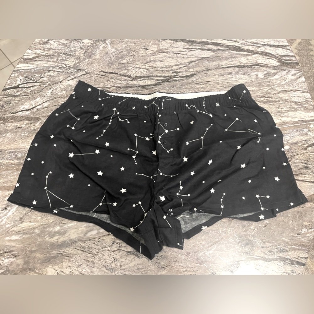 New Colsie Constellation Pajama Shorts - XL